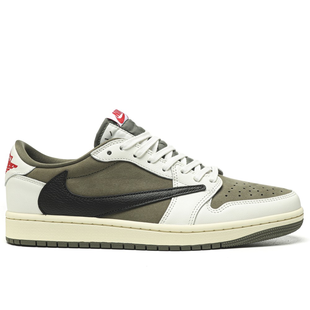 TBkicks Travis Scott Air Jordan 1 Low OG Medium Olive