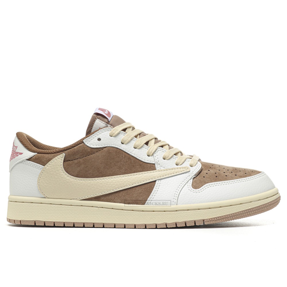 TBkicks Travis Scott Air Jordan 1 Low OG SP Sail Shy Pink
