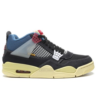 TBkicks Union x Air Jordan 4 Off Noir