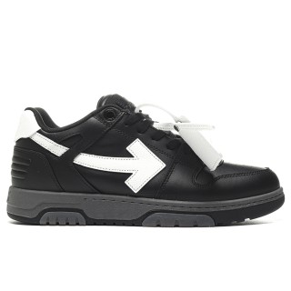 TBkicks OFF-WHITE Out Of Office OOO Low Tops Black Grey White FW23
