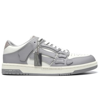 TBkicks AMIRI Skel Top Low Grey White