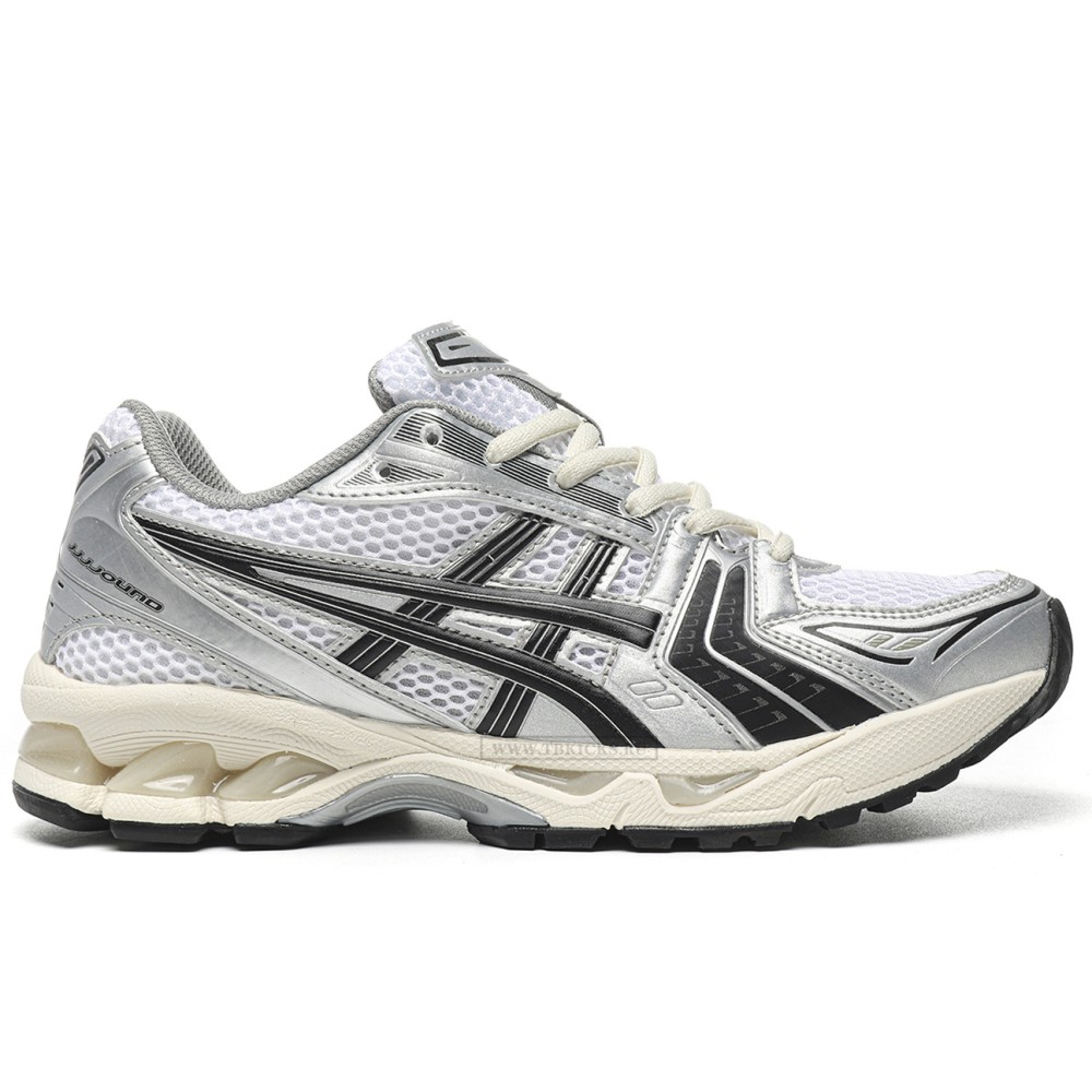TBkicks ASICS Gel-Kayano 14 JJJJound Silver Black