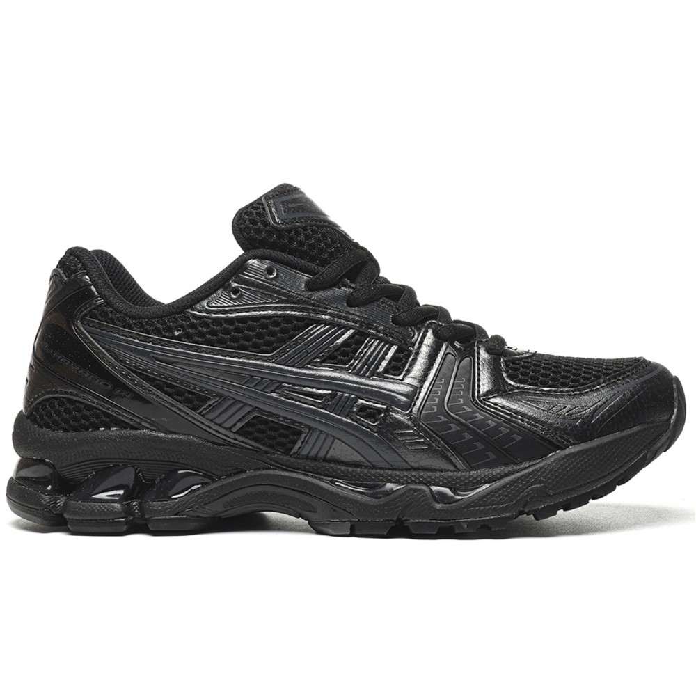TBkicks ASICS Gel-Kayano 14 Black Graphite Grey