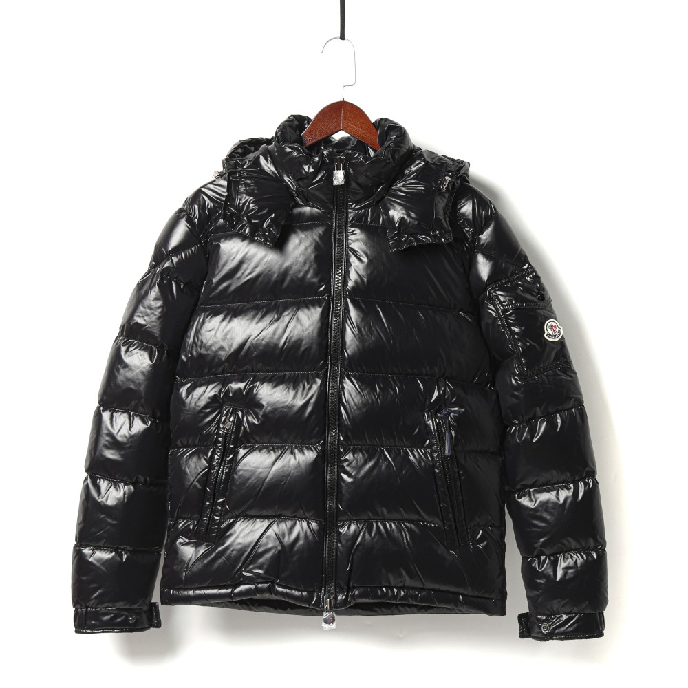 TBkicks MONCLER MAYA SHORT DOWN JACKET  Black