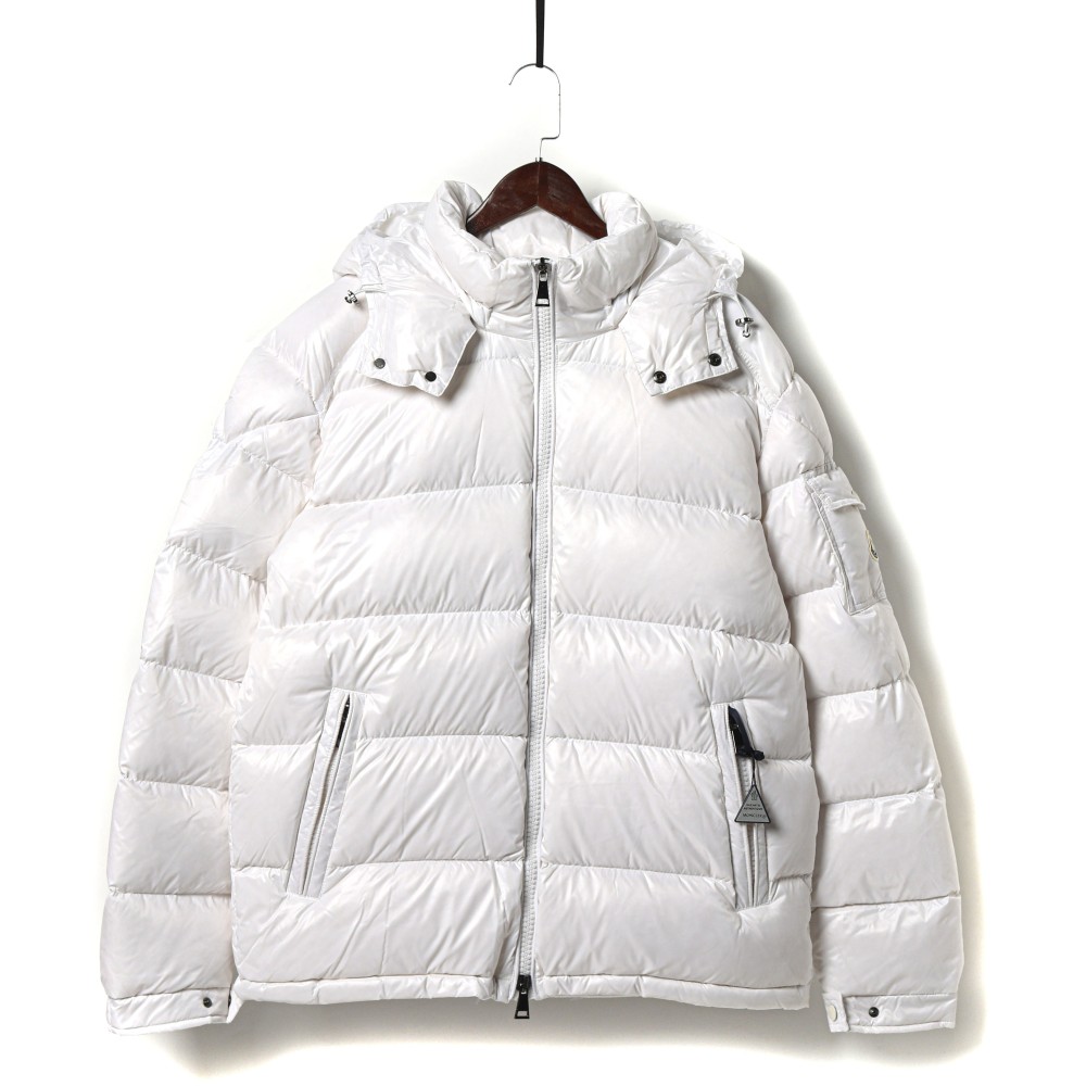 TBkicks MONCLER MAYA SHORT DOWN JACKET White