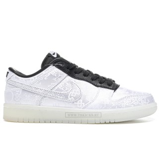 TBkicks Nike  Dunk Low CLOT Fragment White