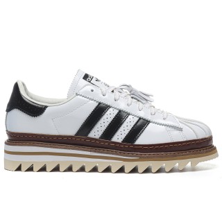 TBkicks Adidas Superstar CLOT By Edison Chen White Crystal Sand