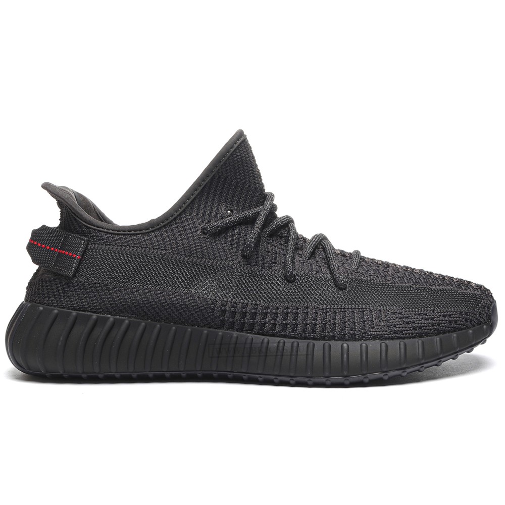 TBkicks Yeezy Boost 350 V2 Black (Non-Reflective) FU9006
