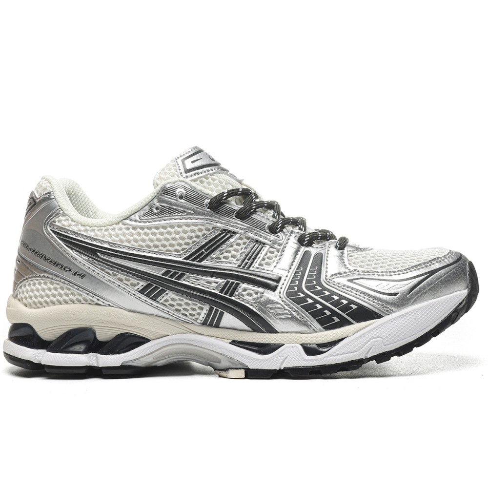 TBkicks ASICS Gel-Kayano 14  Silver Pure Black