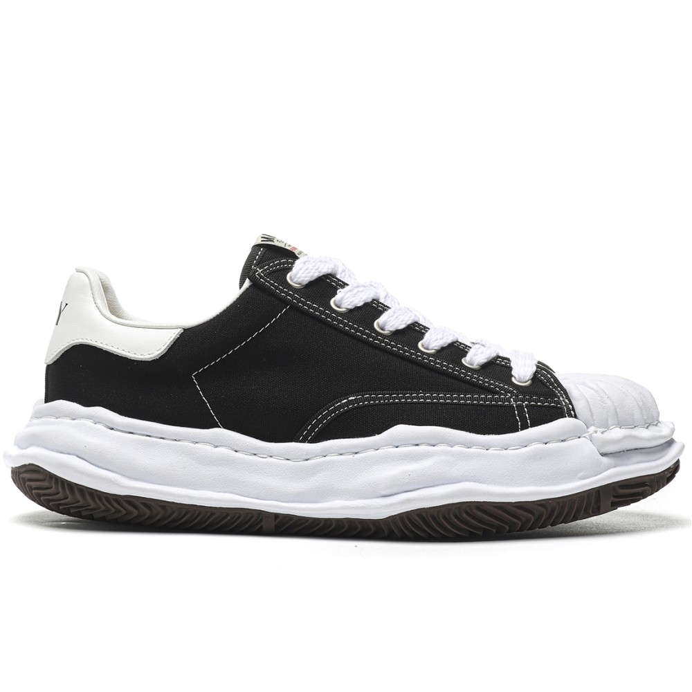 TBkicks Maison Mihara Yasuhiro Hank OG Sole Canvas Low Black