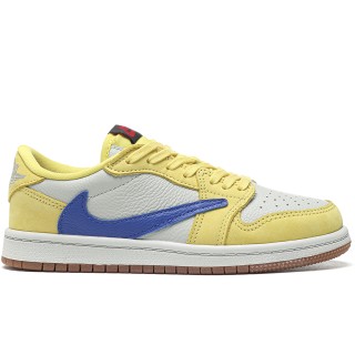 TBkicks Travis Scott Air Jordan 1 Low Reverse Mocha (PS)