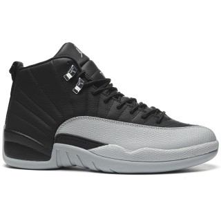 TBkicks Jordan 12 Retro Barons  black and gray