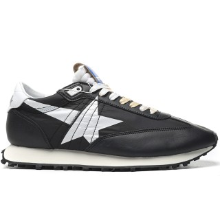 TBkicks Golden G00se Marathon With Black Nylon Upper And White Star