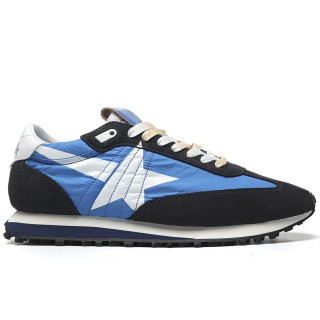 TBkicks Golden G00se Marathon With Blue Nylon Upper And White Star
