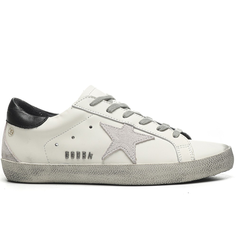 TBkicks Golden G00se Super Star Deluxe White Black
