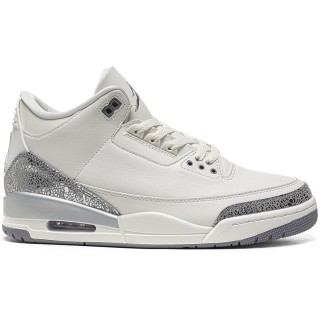 TBkicks Air Jordan 3 Retro Sail Cement Grey