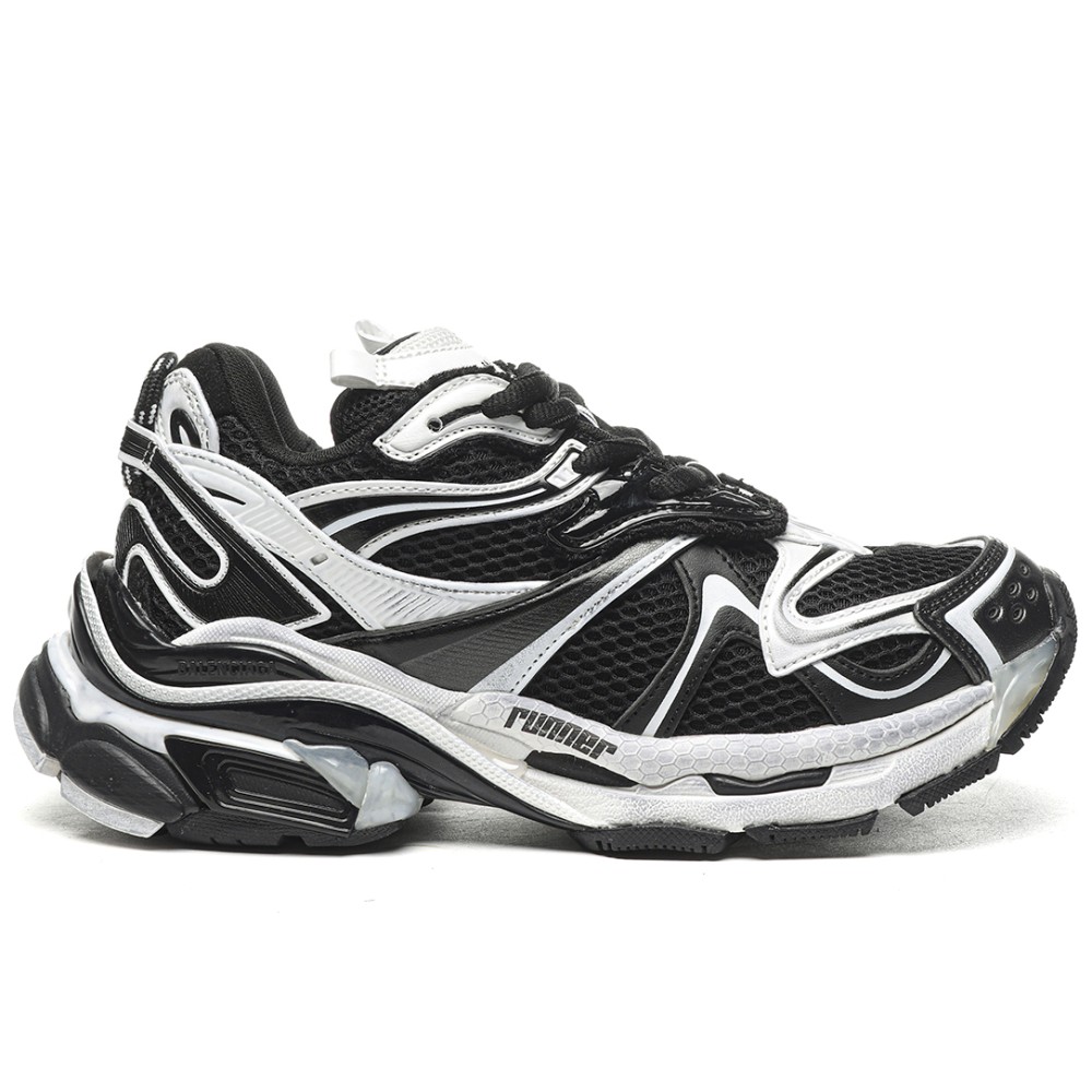 TBkicks Ba1enci*ga Runner 2 Black/White