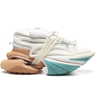 TBkicks Balmain Unicorn Low-Top Taupe/White/Green