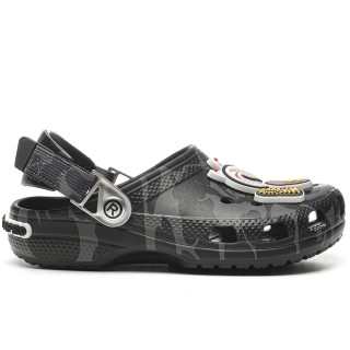 TBkicks Crocs Classic Clog A Bathing Ape ABC Camo Black