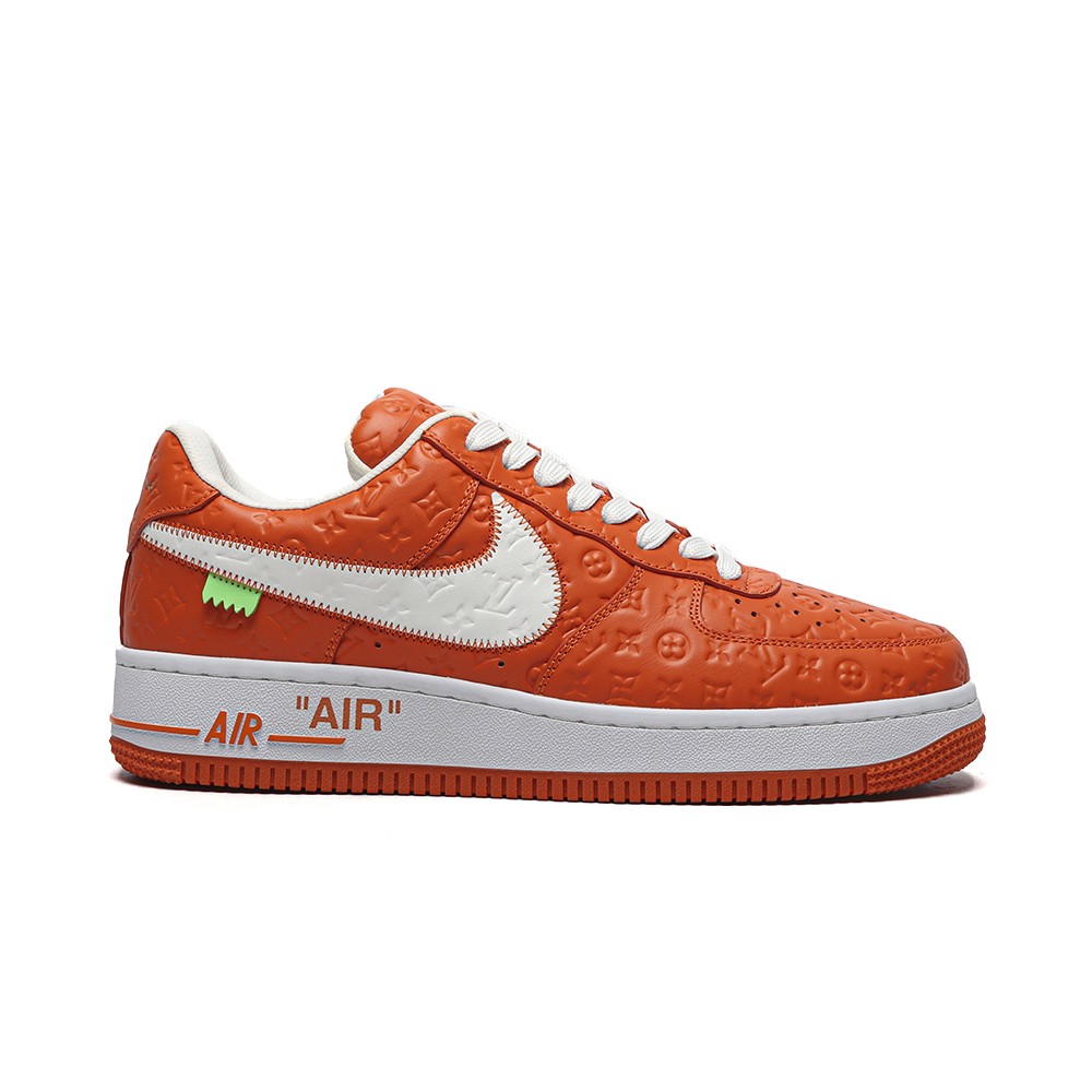 TBkicksLou1s Vu1tton Nike Air Force 1 Low By Virgil Abloh Orange