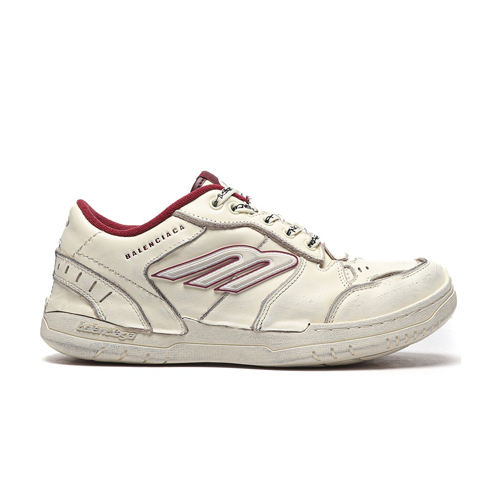 TBkicks Ba1enci*ga Hamptons Worn-out Sneaker White/Pink