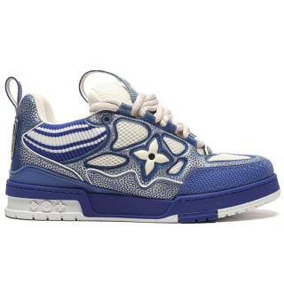 TBkicks Lou1s Vu1tton Skate Sneaker Blue 1AHSXQ