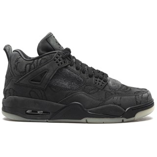 TBkicks Air Jordan 4 Retro Kaws Black