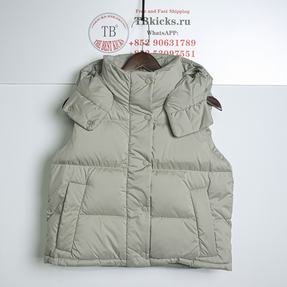 TBKicks Lululemon Down Vest Matcha