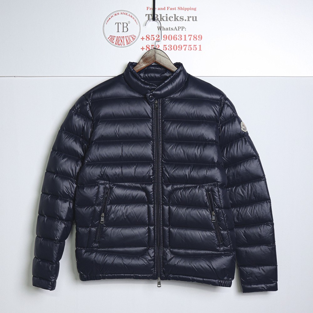 TBKicks Moncler Acorus Down Jacket Navy Blue
