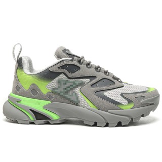 TBkicksLou1s Vu1tton Runner MILLENIUM Grey/Green