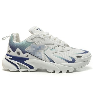 TBkicksLou1s Vu1tton Runner Tatic Sneakers White/Blue