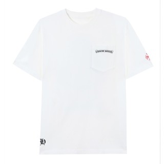 TBkicks Chr0me Hearts FW23 Logo Pattern Short Sleeves Black