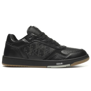 TBkicks D10R B27 Low Black Oblique Galaxy Leather Grey