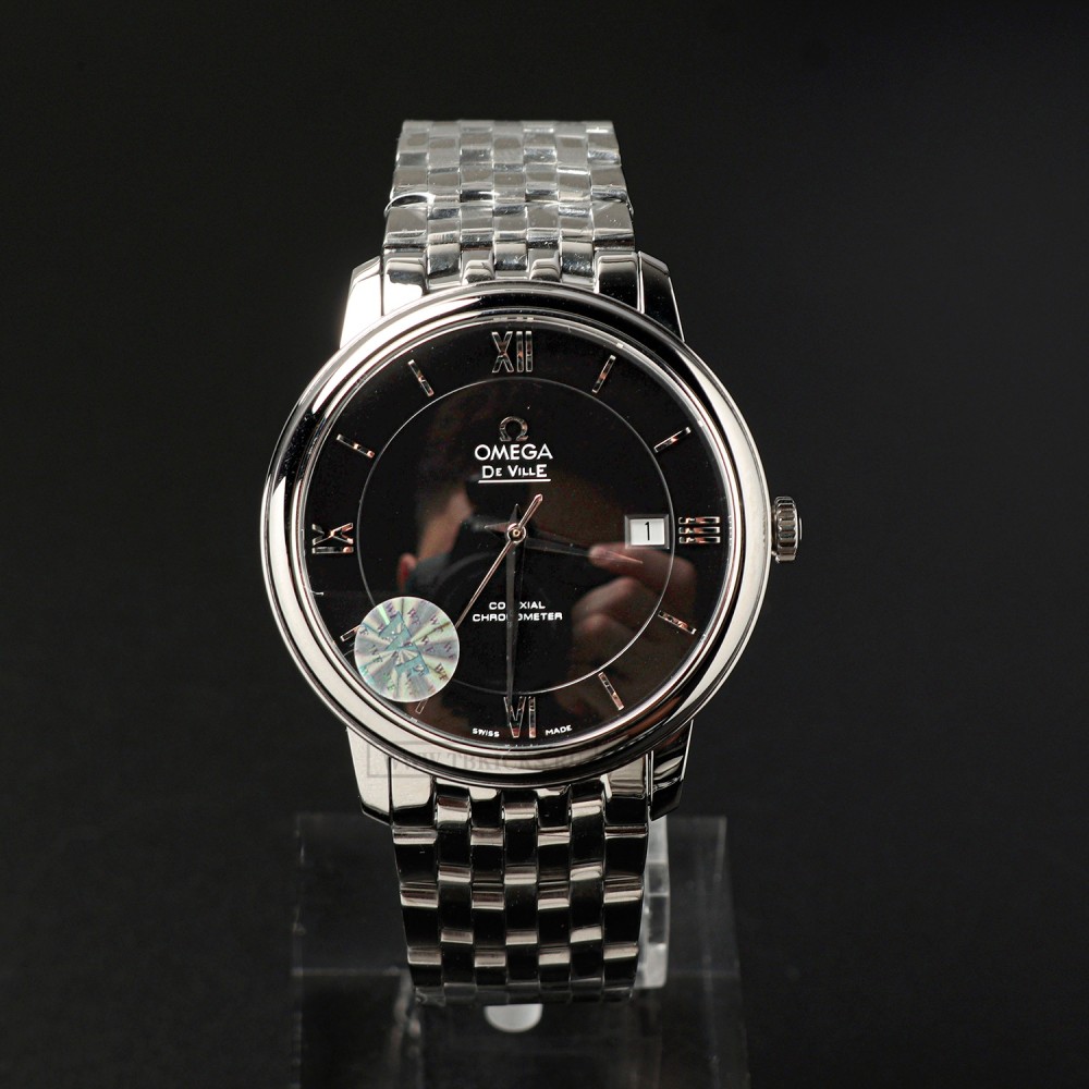 TBkicks OMEGA De Ville Prestige Watch black