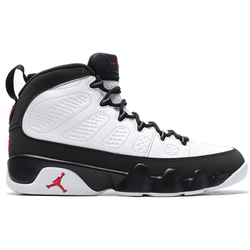 TBkicks Air Jordan 9 Retro OG White/Black-True Red