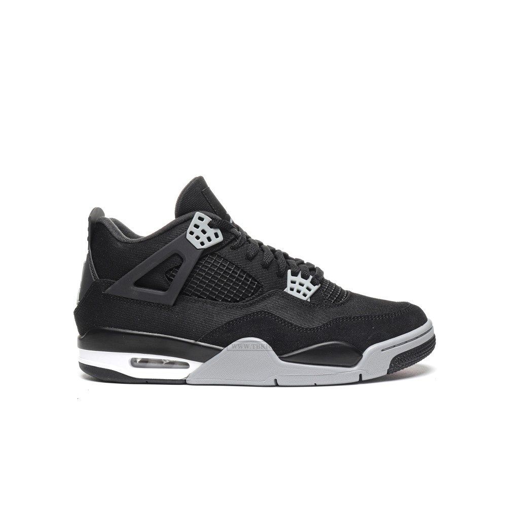 TBkicks Air Jordan 4 Retro SE Black Canvas
